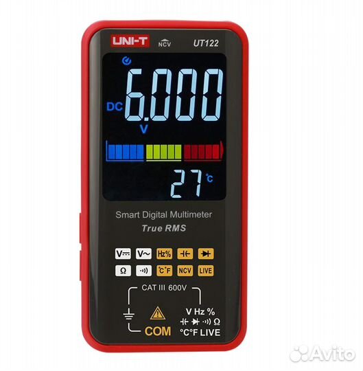 Смарт мультиметр UNI-T UT122 (Новинка)