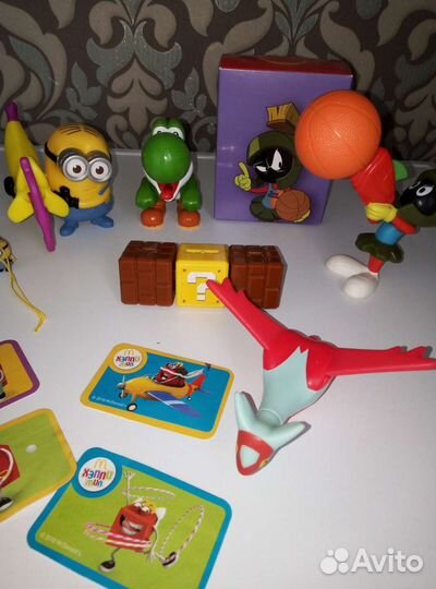 Игрушки из макдональдса