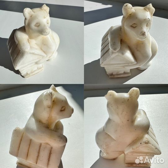 Статуэтки орел свинья курочка медведь