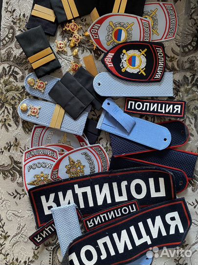 Погоны,шевроны полиция