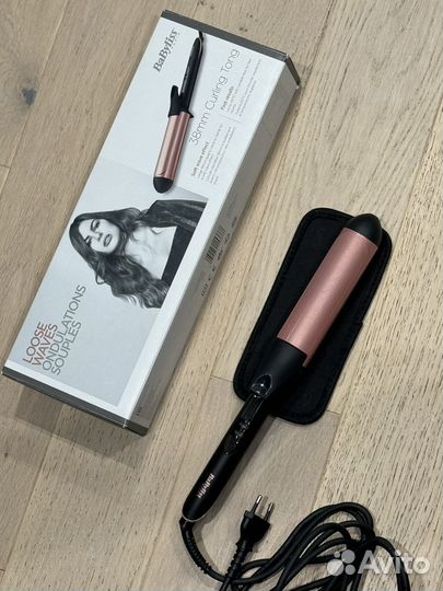 Щипцы / плойка для завивки волос babyliss 38мм