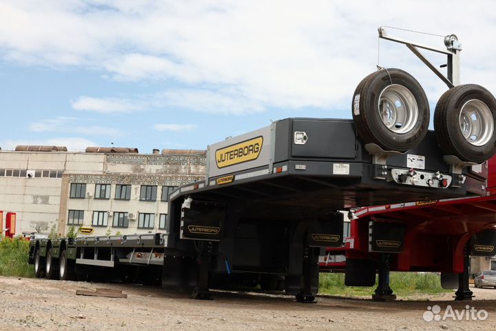 Полуприцеп трал (тяжеловоз) Juterborg JTB-40, 2024