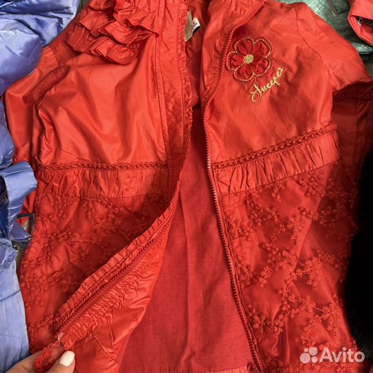 Куртка детская зимняя для девочки 86