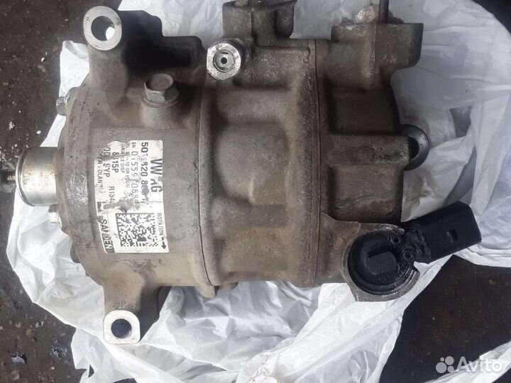 Компрессор кондиционера на skoda octavia a7