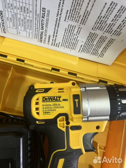 Шуруповерт dewalt 18v 5.0ah