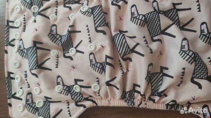 Многоразовые подгузники новые 2 шт