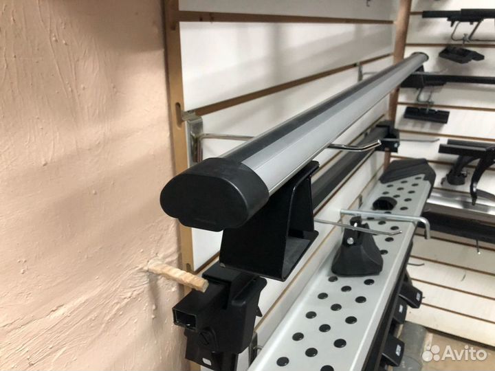 Багажник на широкие рейлинги Дастер