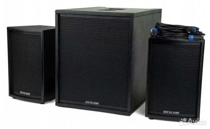 Колонки Сабвуфер активный 1400W 3шPro Reloop PA700