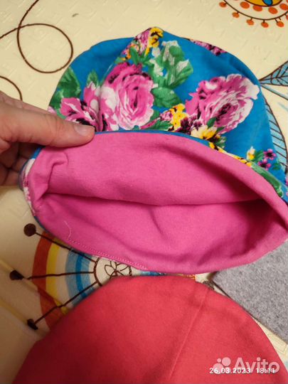 Шапки демисезонные для девочек 52