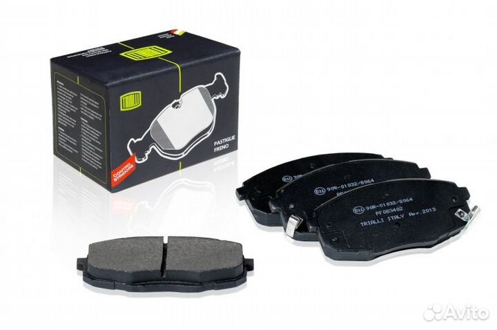 PF083402 Колодки торм. для а / м kia ceed (07) / h