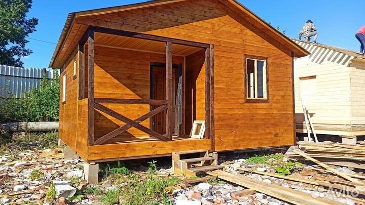 Каркасный дом 6х6