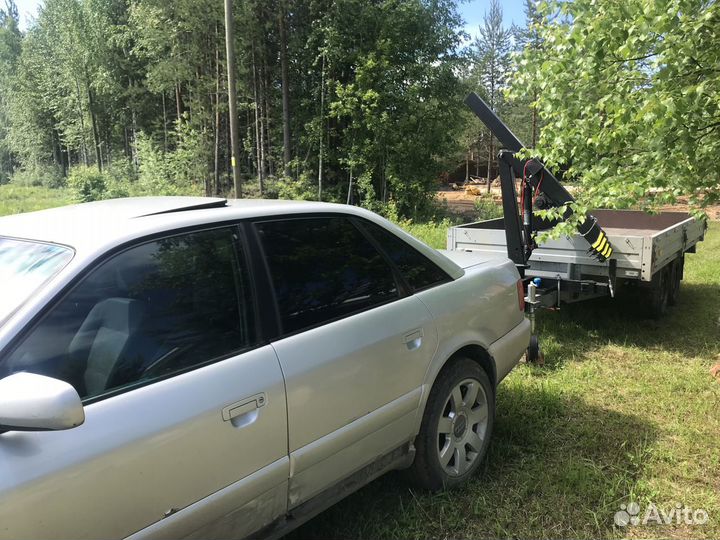 Прицеп с краном манипулятором