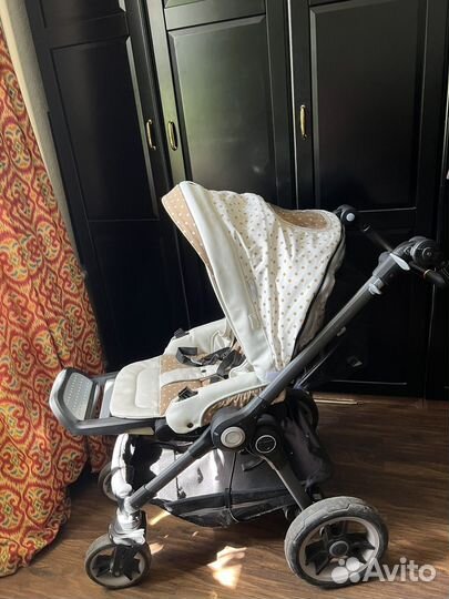 Коляска Teutonia. Прогулочный блок с рамой