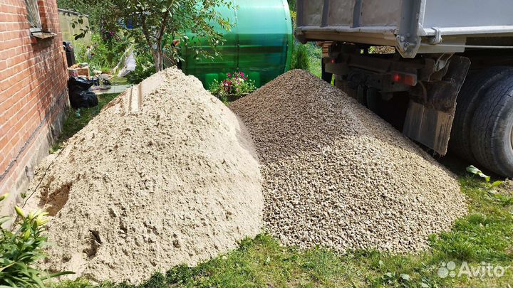 Щебень Песок Земля Навоз Перегной доставка ЗИЛ