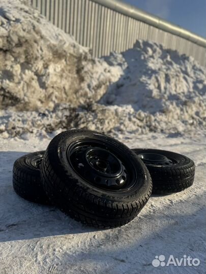 Комплект штампованый колёс 5x114,3