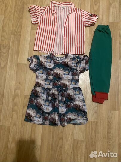 Пакет вещей на девочку размер 86-92