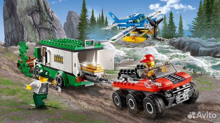 Конструктор City Ограбление у горной речки