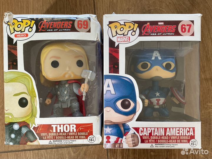 Funko POP (реплики) Overwatch/ Marvel / Morty