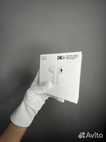 Беспроводные наушники apple airpods 2