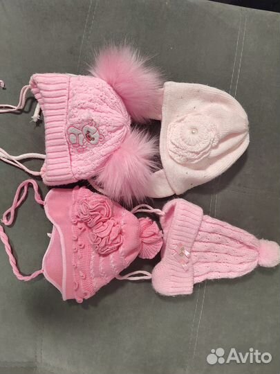 Шапочки для девочки