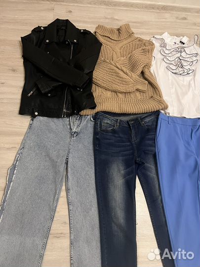 Огромный пакет женских вещей 42-44