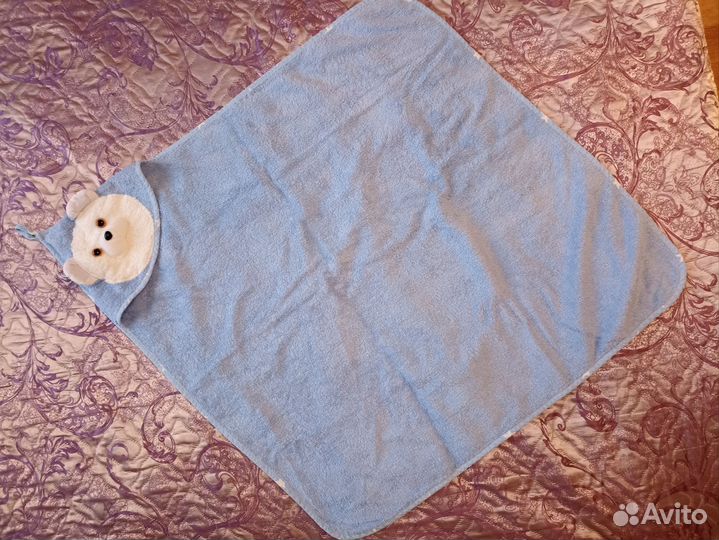 Полотенце с уголком детское