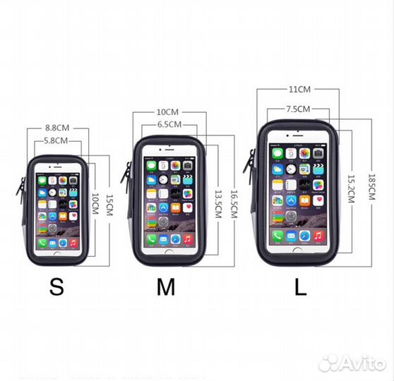 Держатель смартфона на руль велосипеда palmexx