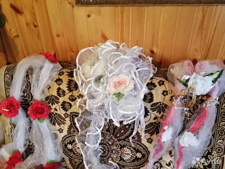 Свадебные аксессуары на машину