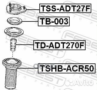 Опора переднего амортизатора TSS-ADT27F Febest