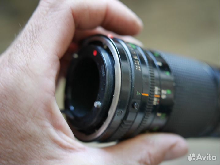 Canon FD 200mm F4 мануальный светлый телевик