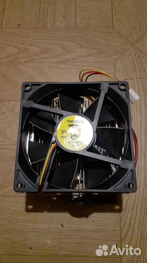 Кулер с алюминевым бруском