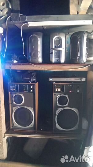 Акустические колонки ретро