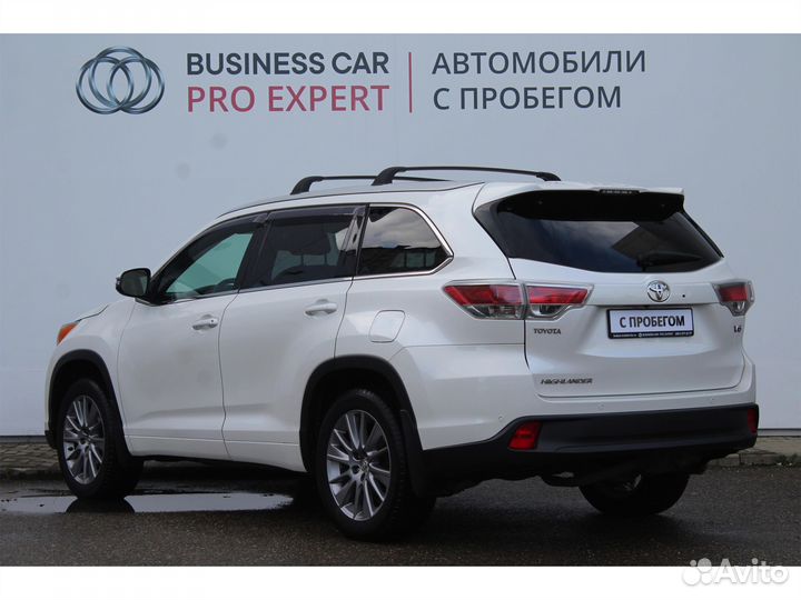 Toyota Highlander 3.5 AT, 2014, 195 503 км