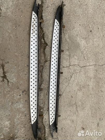 Накладки на пороги kia sorento prime 2016