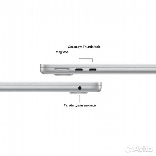 Apple MacBook Air 13 M3 8/256GB Silver (mrxq3)