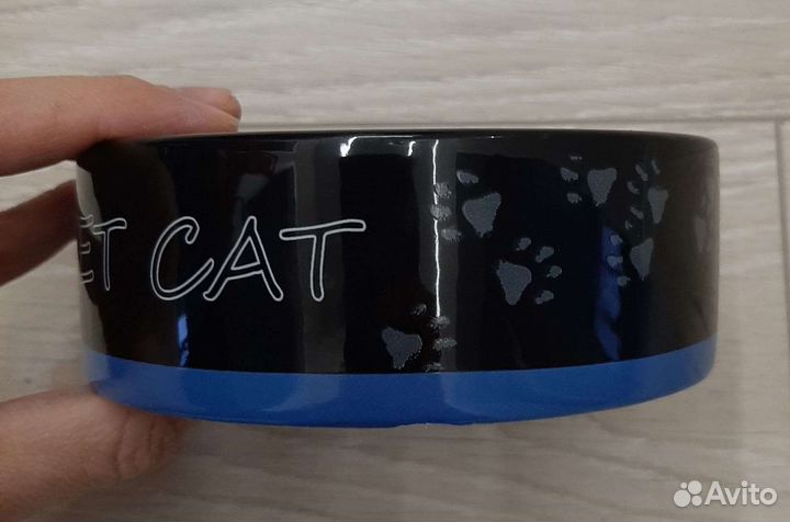 Миска для кошки керамическая новая