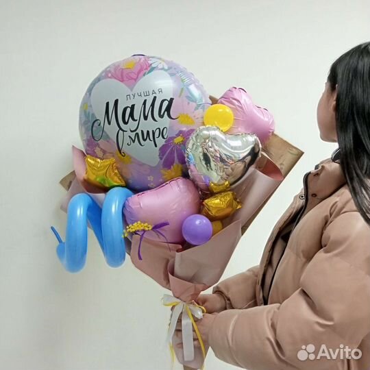 Букет из воздушных шаров