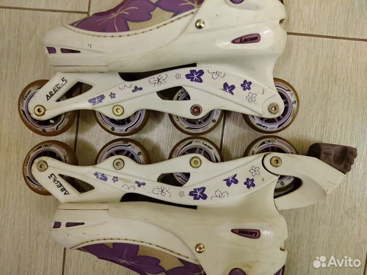 Роликовые коньки раздвижные 38-41 Larsen