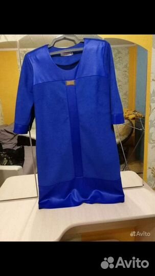 Замшевое платье