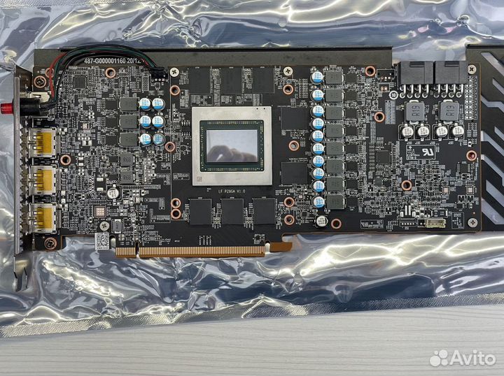 Видеокарта RX6800 под ремонт