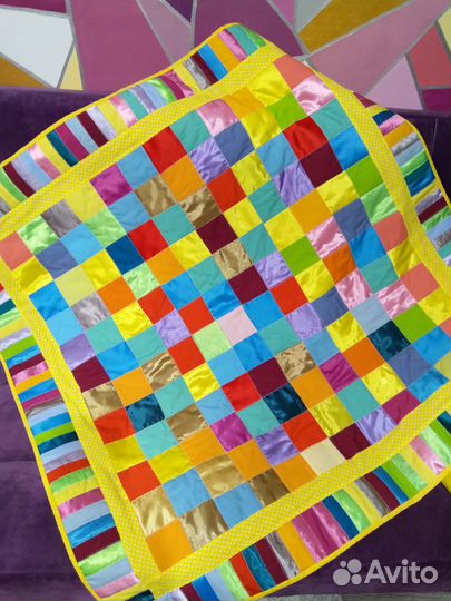 Лоскутное одеяло ручной работы