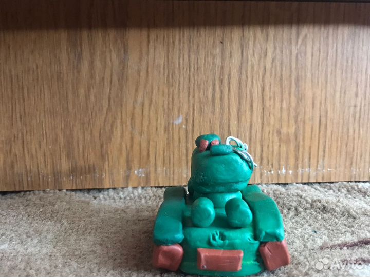 Танк из пластелина