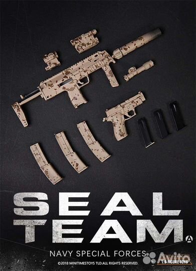 Коллекционная фигурка MiniTimes US seal team Navy