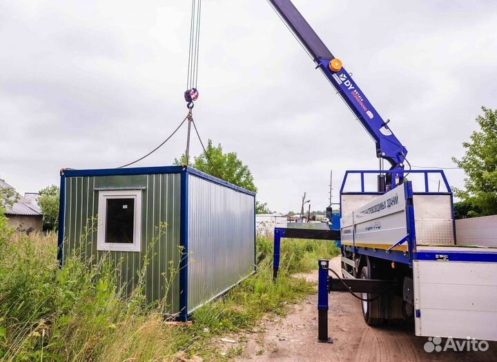 Бытовки - вагончики на месяц / без залога с НДС