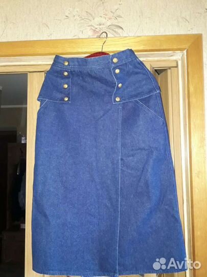 Юбка джинсовая 44-46