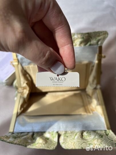 Коллекционная винтаж сумка Wako Ginza Tokyo новая