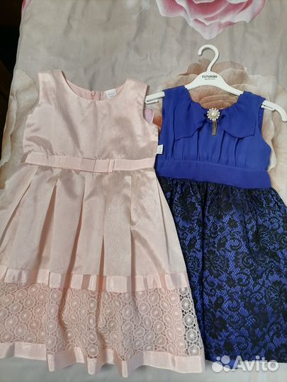Платье для девочки праздничное 104 - 110размер