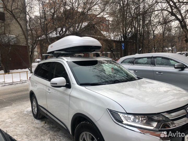 Автобокс багажник на крышу Mitsubishi Outlander