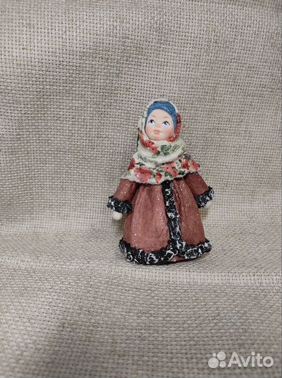 Ватные елочные игрушки