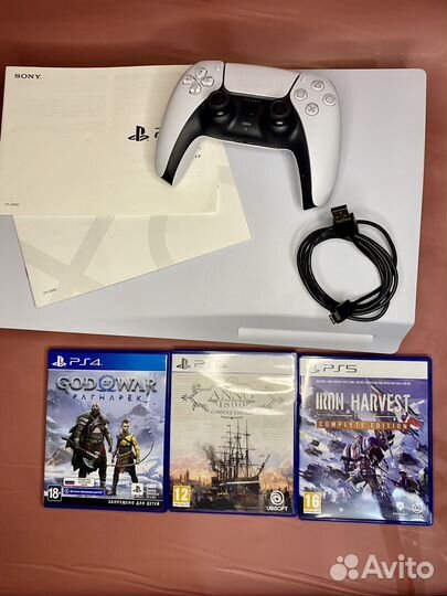 Sony playstation 5 / 1 TB / С дисководом